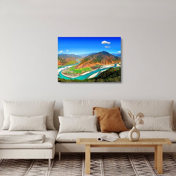 Skleněný obraz - Yangtze River (70x50 cm)