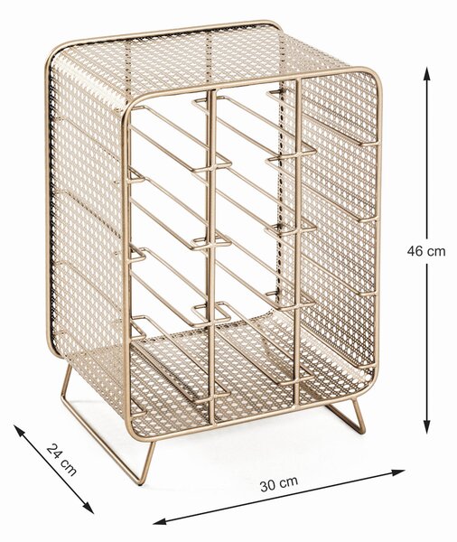 REGÁL NA LÁHVE, 30/46/24 cm, Online Only