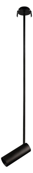 Nova Luce Vestavné výklopné svítidlo Brando - max. 10 W, GU10, pr. 60 x 850 mm, černá NV 7409604