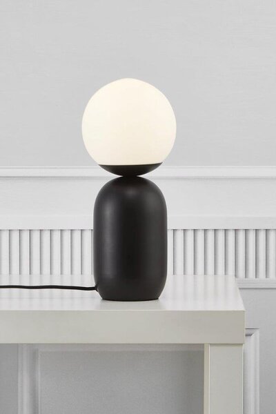Nordlux Notti stolní lampa 1x40 W bílá-černá 2011035003