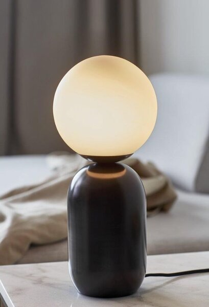 Nordlux Notti stolní lampa 1x40 W bílá-černá 2011035003