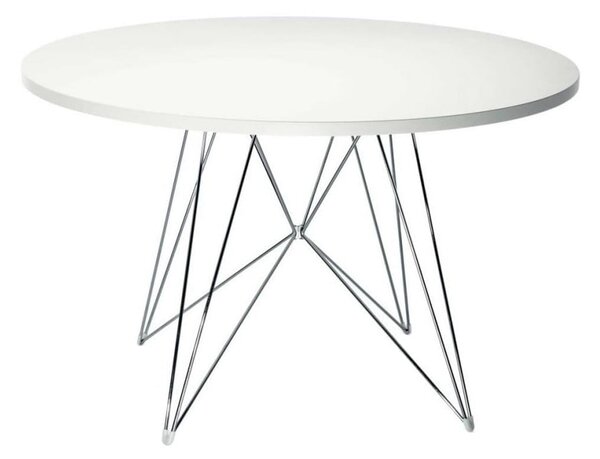 Bílý jídelní stůl Magis Bella, ø 120 cm