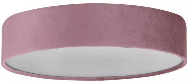 Searchlight 23298-3PI Stropní sametový lustr VELVET RŮŽOVÝ, průměr 50cm