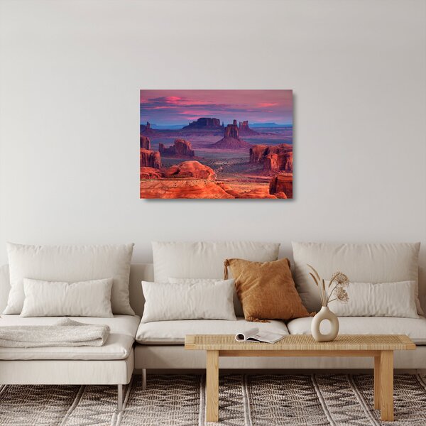 Skleněný obraz - Hunts Mesa (70x50 cm)