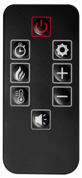 Elektrický krb ArtiFlame Marbelya AF23S, bílý
