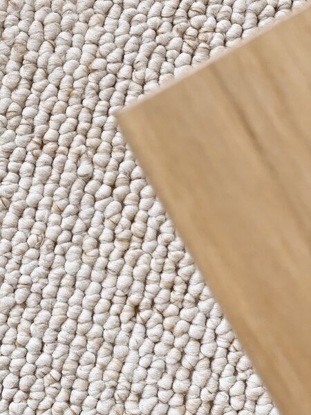BT Carpet, Kusový koberec Wolly 102843 kruh, 200x200 (průměr) kruh, bílá, ložnice