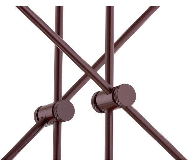 Argon 1842 - Lustr na tyči ABSOS 4xE14/7W/230V alabastr hnědá