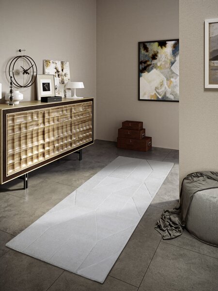 Villeroy & Boch, Běhoun Villeroy & Boch 106163 Cream, 80x250, bílá, ložnice