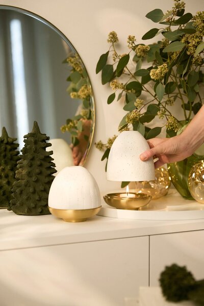 Räder Porcelánový svícen na čajovou svíčku Stars