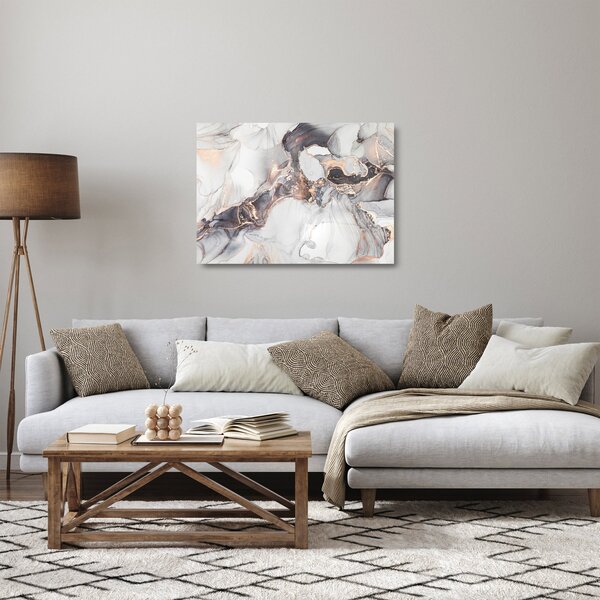Skleněný obraz - Imitace mramoru (70x50 cm)