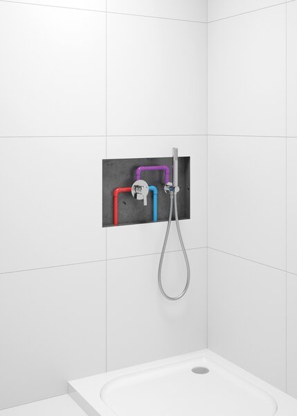 Deante sprchová hadice 150 cm stříbrná NDA_351W