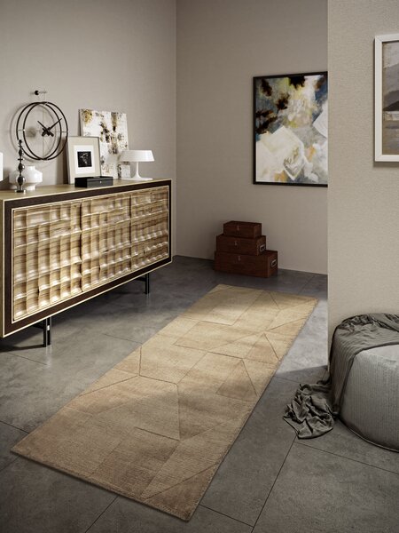 Villeroy & Boch, Běhoun Villeroy & Boch 106165 Beige, 80x250, béžová, ložnice