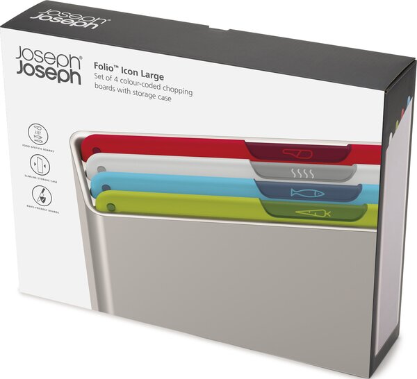 Joseph Joseph 60219 Krájecí prkénka Folio Icon L barevná 5 dílů