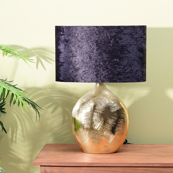 Stolní lampa Lobby Gold výška 53cm