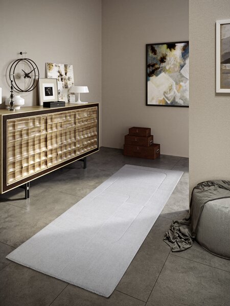 Villeroy & Boch, AKCE: 80x250 cm Běhoun Villeroy & Boch 106168 Cream, bílá, ložnice