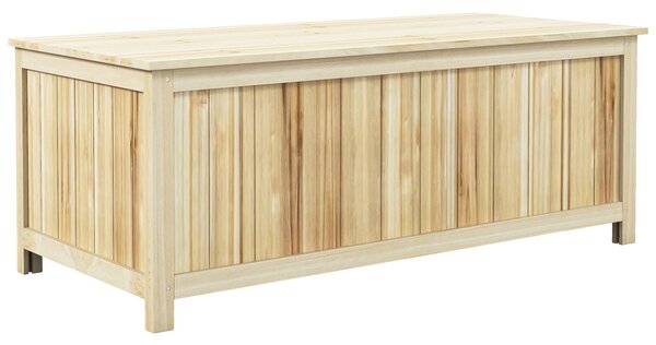 Outsunny Zahradní úložný box z dřeva s hydraulickými vzpěrami - 172L - 120L x 55W x 45H cm | Aosom