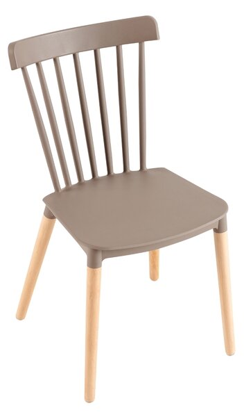 Kondela Jídelní židle Zosima - šedá / buk