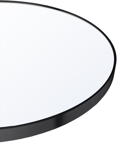 Ars Longa Scandi zrcadlo 40x80 cm oválný černá SCANDI4080-C