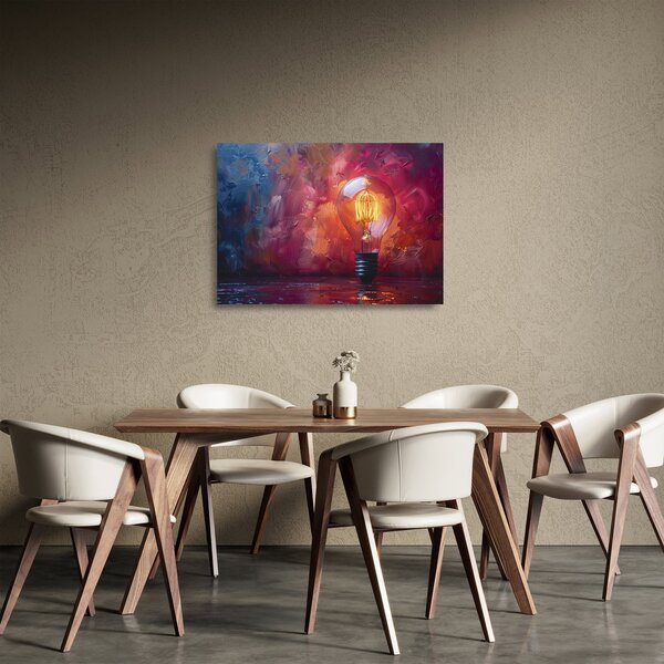 Skleněný obraz - Nápad (70x50 cm)
