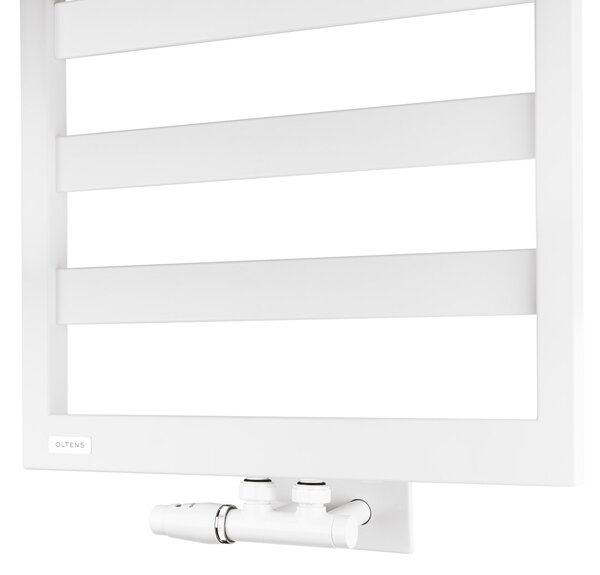 Oltens Benk koupelnový radiátor žebříkový 91x50 cm bílá 55004000