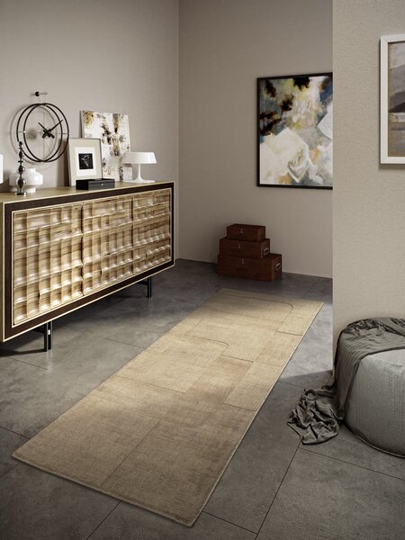 Villeroy & Boch, Běhoun Villeroy & Boch 106170 Beige, 80x250, béžová, ložnice