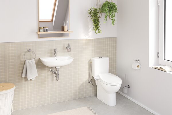 Grohe BauCosmopolitan držák na toaletní papír StarLight Chrome 40457001