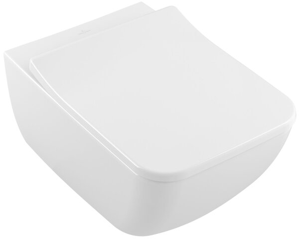Villeroy & Boch Venticello combi-pack sada s prkénkem závěsná bez splachovacího kruhu bílá 4611RSR1