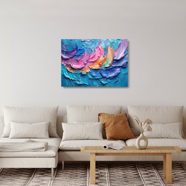 Skleněný obraz - Olejomalba (70x50 cm)