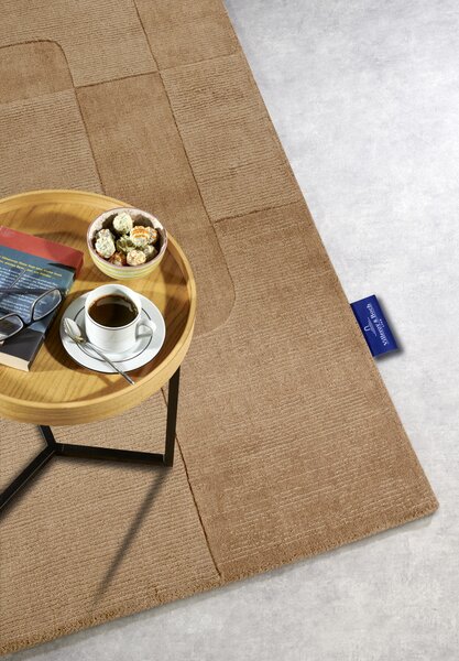 Villeroy & Boch, Kusový koberec Villeroy & Boch 106171 Copper Brown, 80x150, hnědá, ložnice