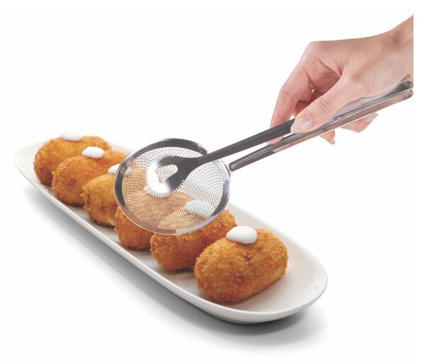 Kleště na smažení z nerezové oceli Metaltex Tongs