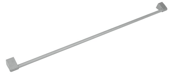 Nástěnná ocelová tyč Metaltex Frost City, délka 80 cm
