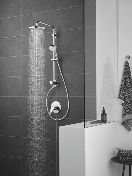 Grohe Tempesta hlavová sprcha 21x21 cm kulatý StarLight Chrome 26410000