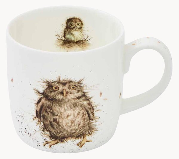 Hrnek z kostného porcelánu What a Hoot
