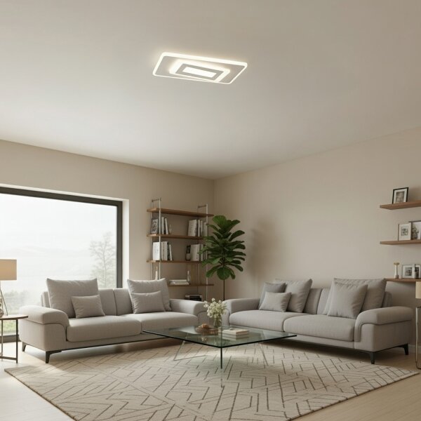 Brilagi - LED Stmívatelné stropní svítidlo MODERN LED/51W/230V 3000-6000K + DO