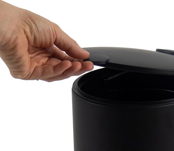 Kela Mats odpadkový koš 3 l černá 23614