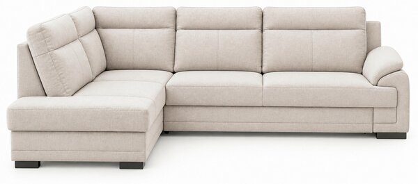 ROHOVÁ SEDAČKA, dřevo, textil, kompozitní dřevo, pískové barvy MID.YOU - Sedací soupravy, Online Only