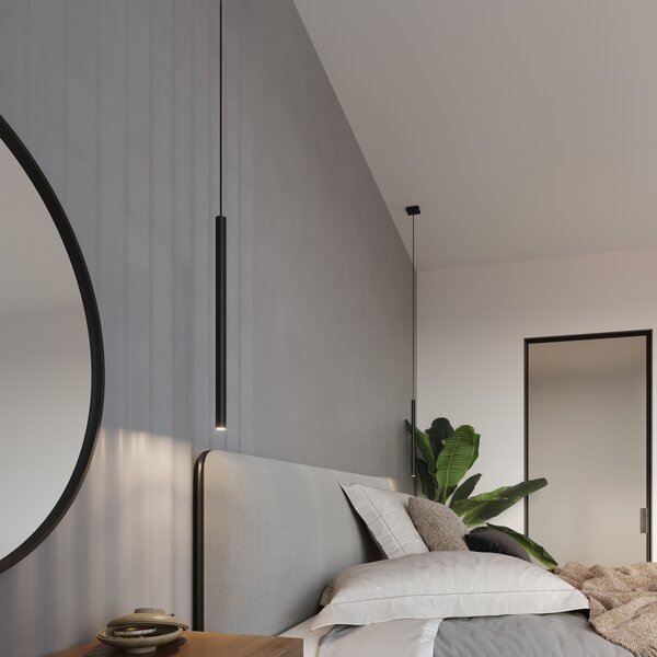 Sollux Lighting Pastelo závěsné svítidlo 3x40 W černá SL.0471