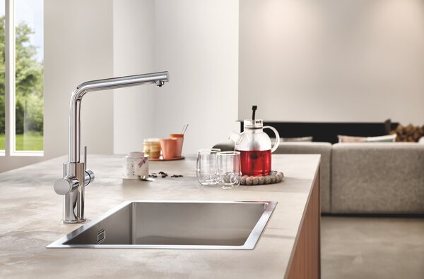 Grohe K700 ocelový dřez 55x45 cm 31726SD0