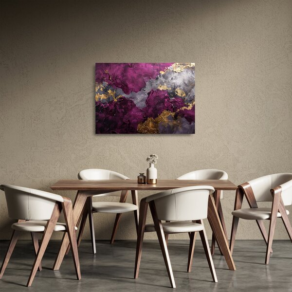Skleněný obraz - Texturovaní abstrakce (70x50 cm)