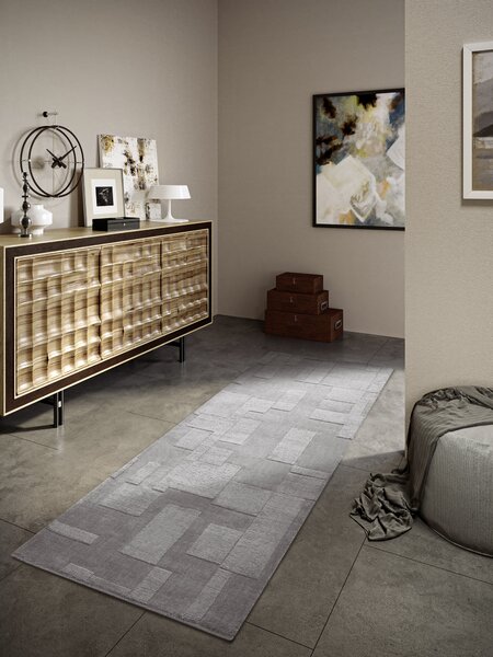 Villeroy & Boch, Běhoun Villeroy & Boch 106179 Grey, 80x250, šedá, ložnice