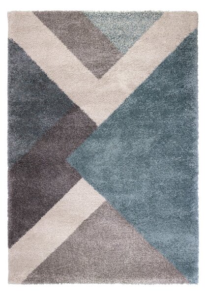 Modro-šedý koberec Flair Rugs Zula, 160 x 230 cm