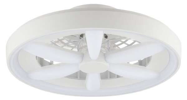 Brilliant - LED RGBW Stropní ventilátor se světlem GAIANO LED/48W/230V bílá + DO