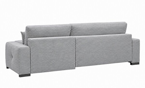 ROHOVÁ SEDAČKA, dřevo, textil, kompozitní dřevo, světle šedá MID.YOU - Rozkládací sedačky, Online Only
