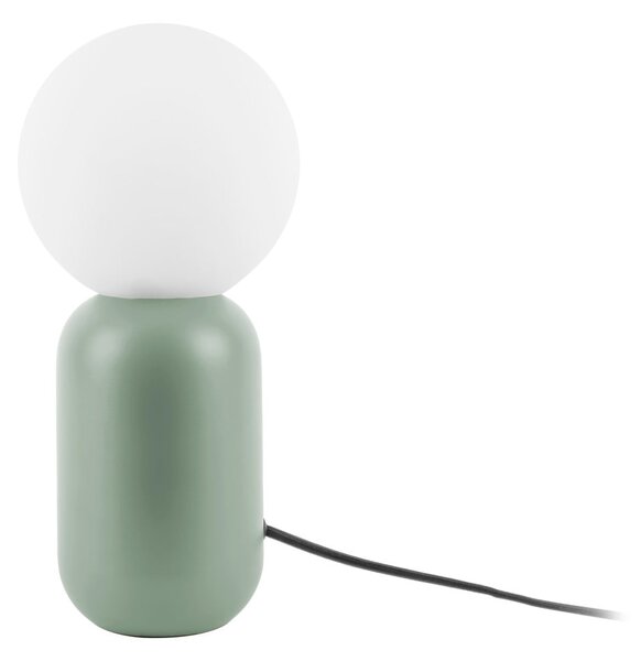 Mátově zelená stolní lampa Leitmotiv Gala, výška 32 cm