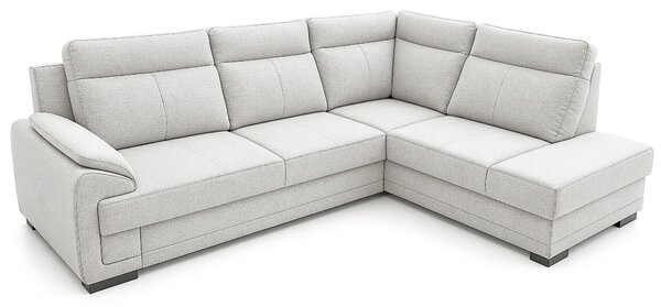 ROHOVÁ SEDAČKA, dřevo, textil, kompozitní dřevo, světle šedá MID.YOU - Sedací soupravy, Online Only
