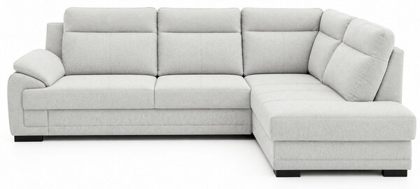 ROHOVÁ SEDAČKA, dřevo, textil, kompozitní dřevo, světle šedá MID.YOU - Sedací soupravy, Online Only