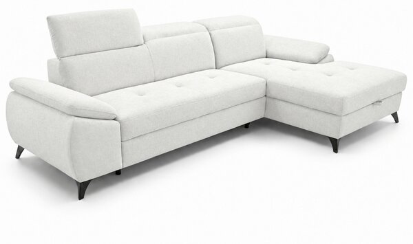 ROHOVÁ SEDAČKA, dřevo, textil, kompozitní dřevo, béžová MID.YOU - Sedací soupravy, Online Only