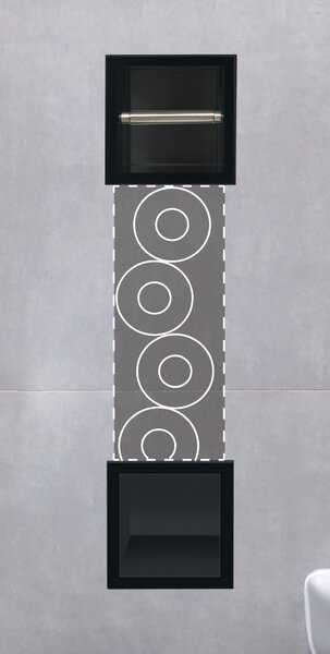 Balneo Wall-Box Paper Black držák na toaletní papír černá PB-BL2