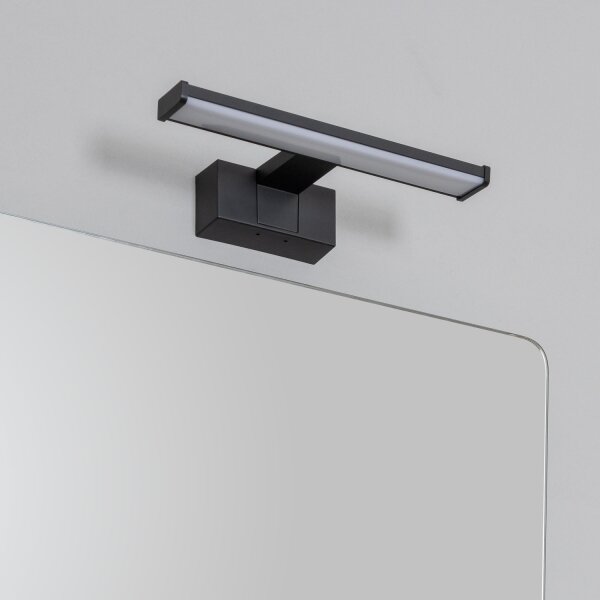 Brilagi - LED Koupelnové osvětlení zrcadla VESTRA LED/6W/230V 30 cm IP44 černá
