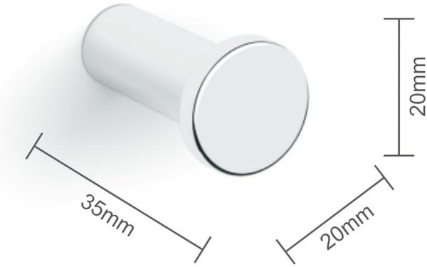 Stella Soul věšák na ručník chrom 06.310